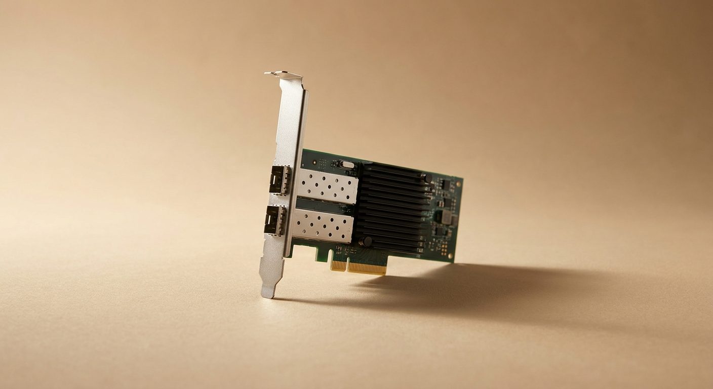 Сетевая карта 10GbE с двумя портами SFP+